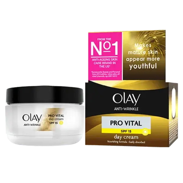 Olay Anti-Wrinkle Pro Vital Day Cream Moisturiser SPF15