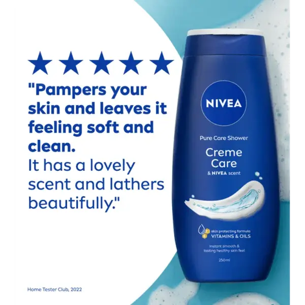 NIVEA Shower Gel, Crème & Oil Pearls Ylang Ylang, 250ml