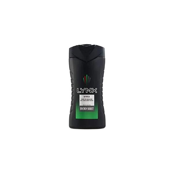 Lynx Africa Shower Gel Mens Body Wash, 250ml