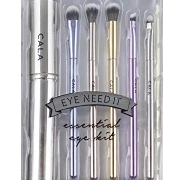 EYE NEED IT: ESSENTIAL EYE BRUSH SET (MIXED METALS-5 PCS)