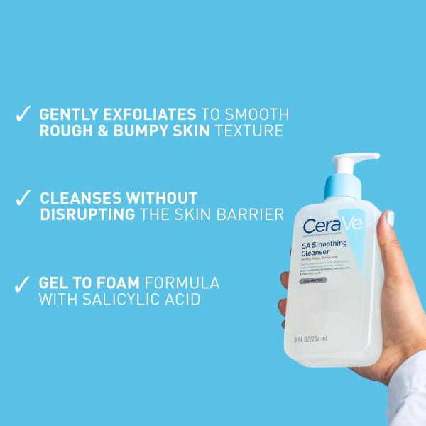 Cerave SA Smoothing Cleanser with Salicylic Acid 236ml