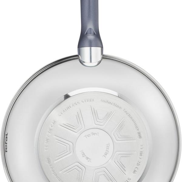 Tefal Chef Delight Wok 28cm With 4 Pack Spontex Washups