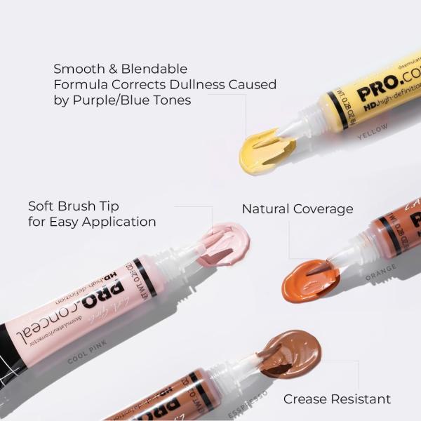 L.A. Girl Pro Concealer HD High-Definition Concealer Yellow Corrector