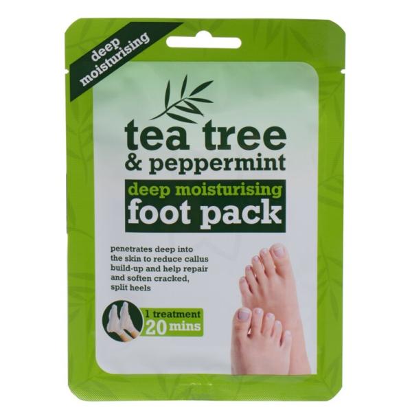 Tea Tree and Peppermint Deep Moisturising Pack (Foot Pack)