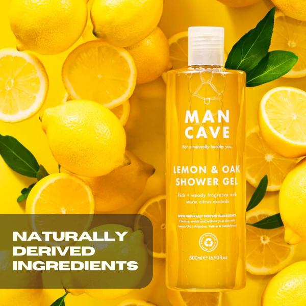 ManCave Shower Fragrance Gift Set - 4 Signature Shower Gels