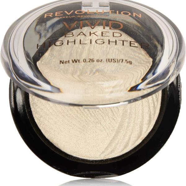 Makeup Revolution Vivid Baked Highlighter Golden Light