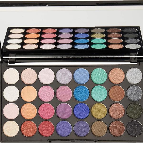 Makeup Revolution Ultra 32 Shade Eyeshadow Palette - Mermaids Forever