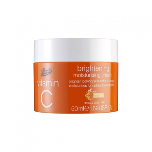 Boots Vitamin C Brightening Moisturising Cream 50ml