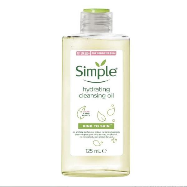 Simple Kind to Skin Hydrating Cleansing Oil 125mL