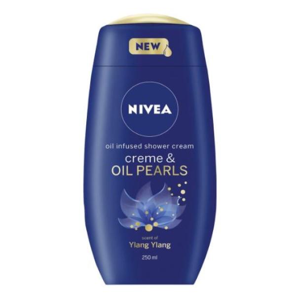 NIVEA Shower Gel, Crème & Oil Pearls Ylang Ylang, 250ml