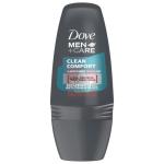 Dove Men +Care Clean Comfort Roll-On Antiperspirant Deodorant 50ml