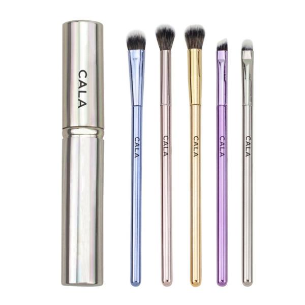 EYE NEED IT: ESSENTIAL EYE BRUSH SET (MIXED METALS-5 PCS)