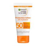 Garnier Ambre Solaire Ultra-hydrating Sun Cream SPF50+ 50ml Travel