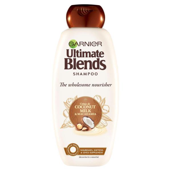 Garnier Ultimate Blends Coconut Milk Shampoo Dry Hair 360Ml