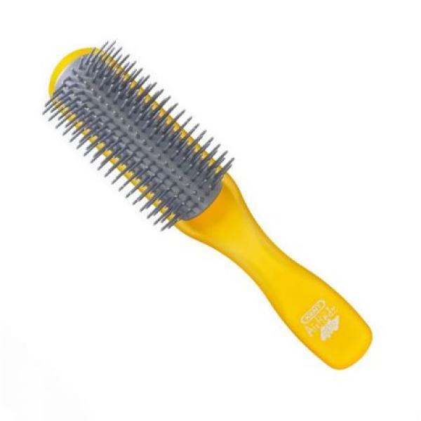 Kent Airhedz Glo Flat Hairbrush Yellow Color