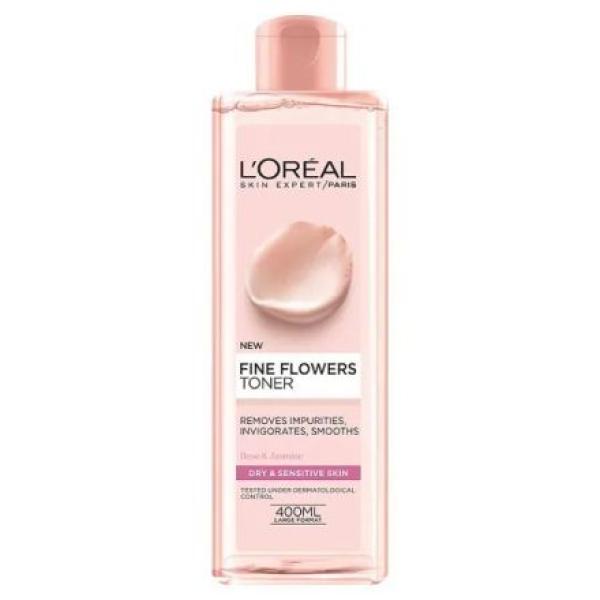 L'Oreal Paris Fine Flowers Cleansing Toner 400ml