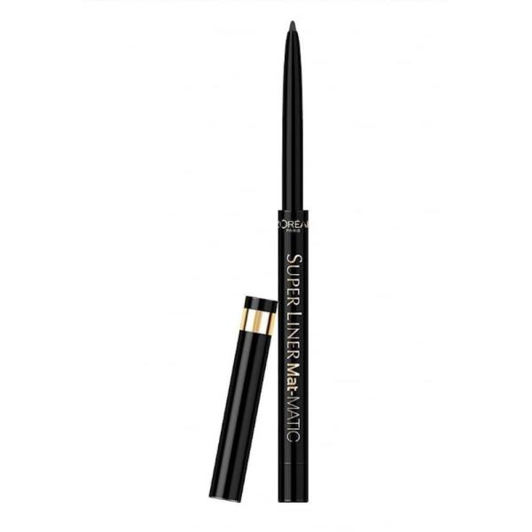 L'Oreal Paris Super Liner Pencil Eyeliner Mat-Matic Ultra Black