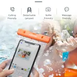 Mpow IPX8 Waterproof Case Orange