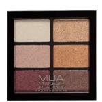 MUA Professional 6 Shade Palette - Rusted Wonders