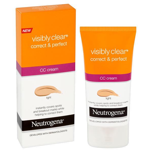 Neutrogena Visibly Clear Correct and Perfect CC Cream 50 ml, Medium