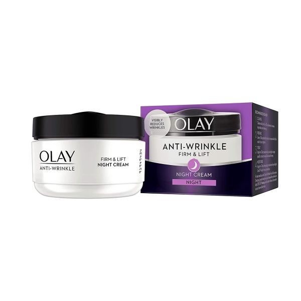 Olay Anti-Wrinkle Firm & Lift Moisturiser Night Cream 50ml