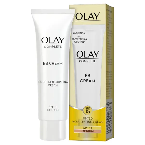 Olay Complete BB Cream SPF15 Skin Perfecting Tinted Moisturiser 50ml - Medium