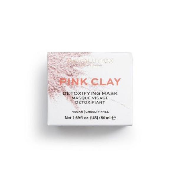 Revolution Skincare Pink Clay Detoxifying Face Mask 50ml