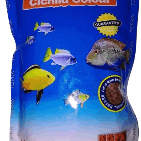 Topka Cichlid Colour Floating Type Fish Food - 100g Pack