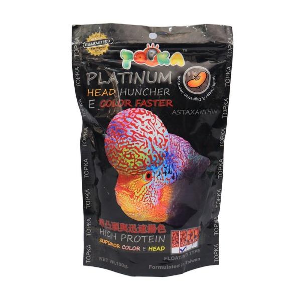 Topka Fish Food Head Huncher E Color Faster High Protein