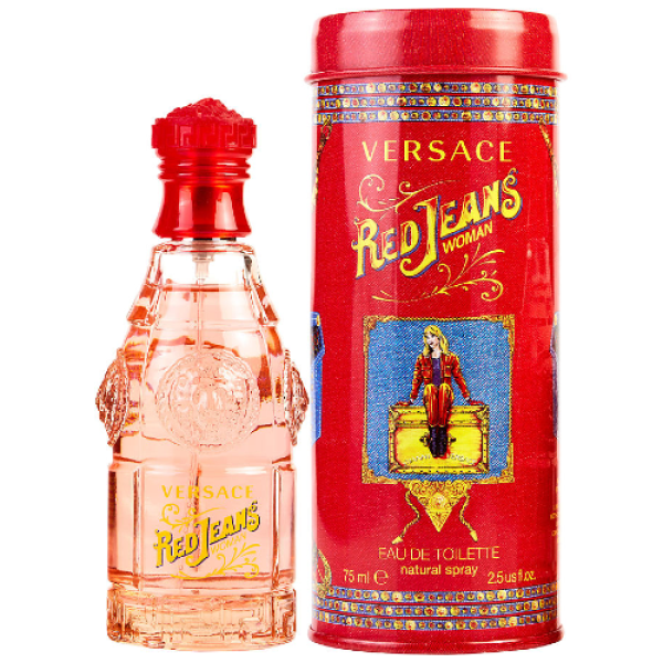 VERSACE RED JEANS EAU DE TOILETTE FOR WOMAN